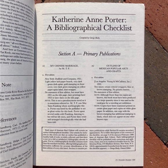 1980 American Book Collector Rare Book Seller Papermaking Journal Literary - Picture 7 of 12